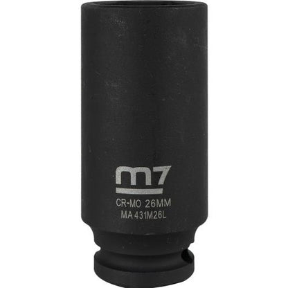 M7 Deep Impact Socket 1/2in Dr. 26mm