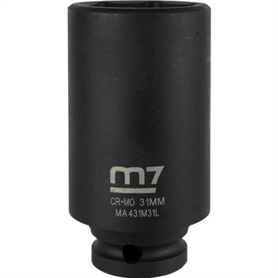 M7 Deep Impact Socket 1/2in Dr. 31mm