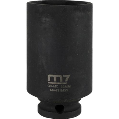 M7 Deep Impact Socket 1/2in Dr. 33mm