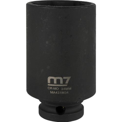 M7 Deep Impact Socket 1/2in Dr. 34mm