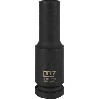 M7 Deep Impact Socket 1/2in Dr. 7/16in