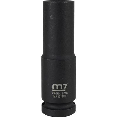 M7 Deep Impact Socket 1/2in Dr. 9/16in