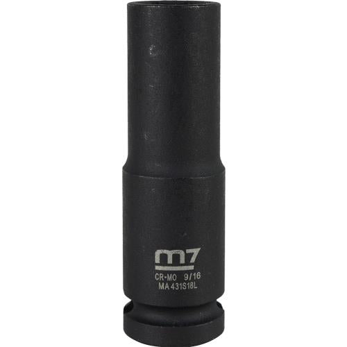 M7 Deep Impact Socket 1/2in Dr. 9/16in