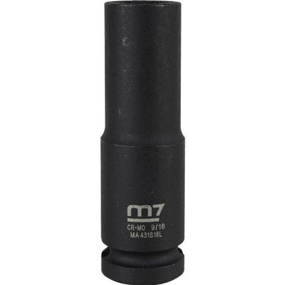 M7 Deep Impact Socket 1/2in Dr. 9/16in