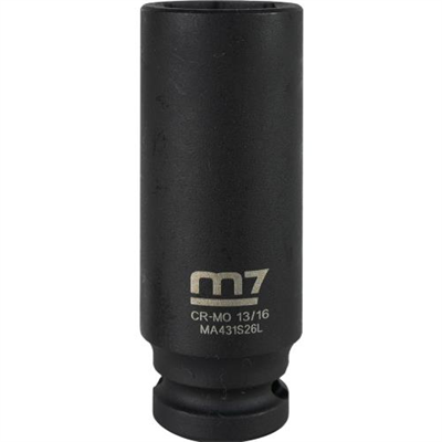 M7 Deep Impact Socket 1/2in Dr. 13/16in