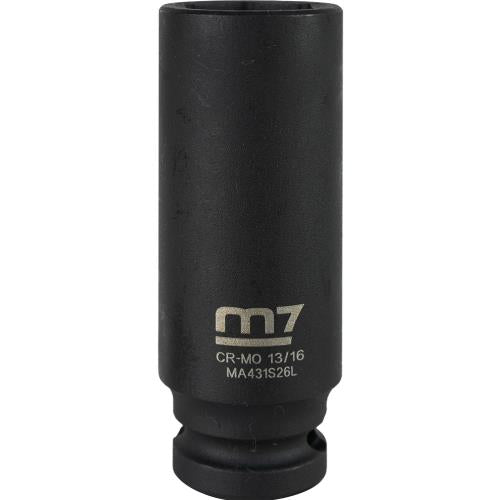 M7 Deep Impact Socket 1/2in Dr. 13/16in