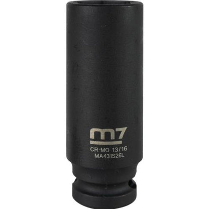 M7 Deep Impact Socket 1/2in Dr. 13/16in