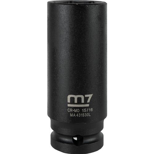 M7 Deep Impact Socket 1/2in Dr. 15/16in