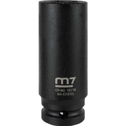 M7 Deep Impact Socket 1/2in Dr. 15/16in