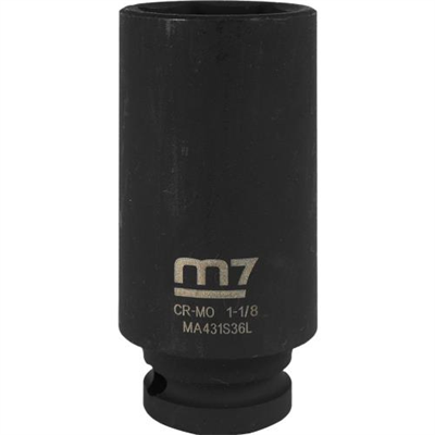 M7 Deep Impact Socket 1/2in Dr. 1-1/8in