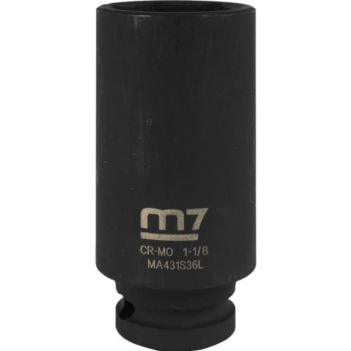 M7 Deep Impact Socket 1/2in Dr. 1-1/8in