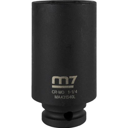M7 Deep Impact Socket 1/2in Dr. 1-1/4in