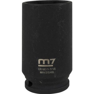 M7 Deep Impact Socket 1/2in Dr. 1-7/16in