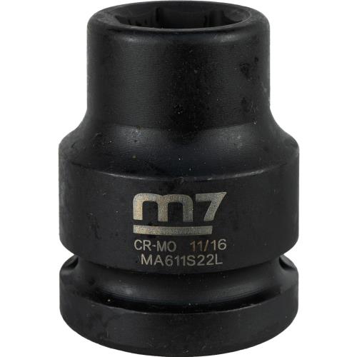 M7 Impact Socket 3/4in Dr. 11/16in