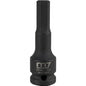 M7 Impact In Hex Socket, 1/2in Drive, 11mm