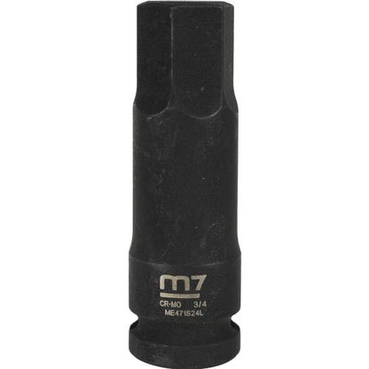 M7 Impact In Hex Socket, 1/2in Drive, 3/4in