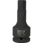 M7 Impact In Hex Socket, 3/4in Drive, 19mm