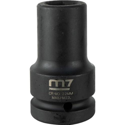 M7 Deep Impact Socket 1in Dr. 22mm