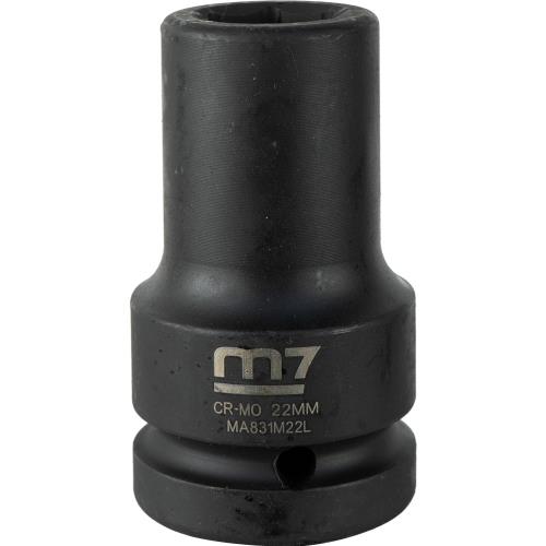 M7 Deep Impact Socket 1in Dr. 22mm