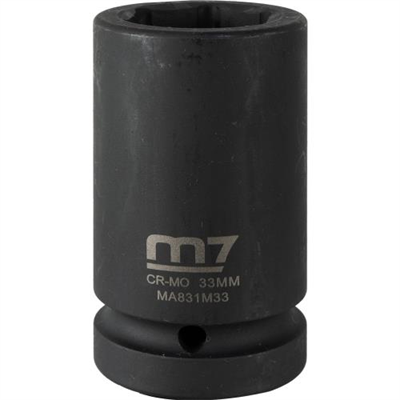 M7 Deep Impact Socket 1in Dr. 33mm