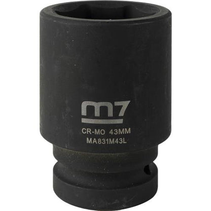 M7 Deep Impact Socket 1in Dr. 43mm