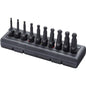 M7 10pc 1/2in Impact Socket Set Ball End In Hex