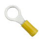 Champion 3/8in / 10mm Yellow Ring Terminal - 100pk