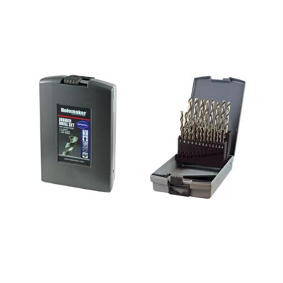 Holemaker 21pc Jobber Drill Bit Set Split Point Imperial