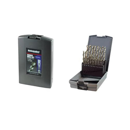 Holemaker 21pc Jobber Drill Bit Set Split Point Imperial