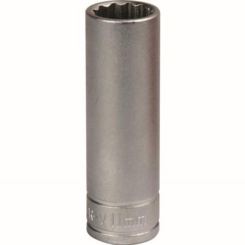 Teng 1/4in Deep Socket 12 Pt Metric 11 mm