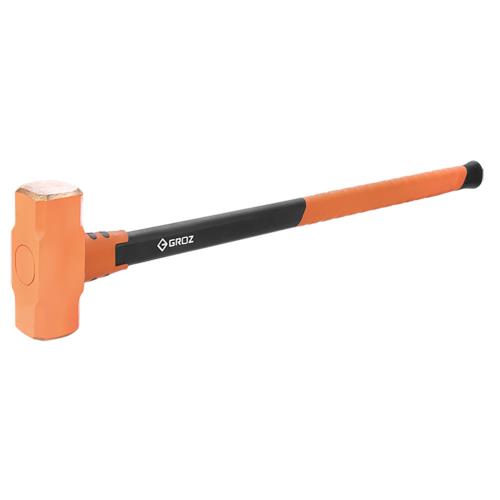 Groz Copper Head Sledge Hammer 2.7kg-Fibreglass Handle 900mm