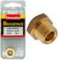 Champion Gauge Adaptor Brass M14x1.25 Male-1/8 NPT Female1pk