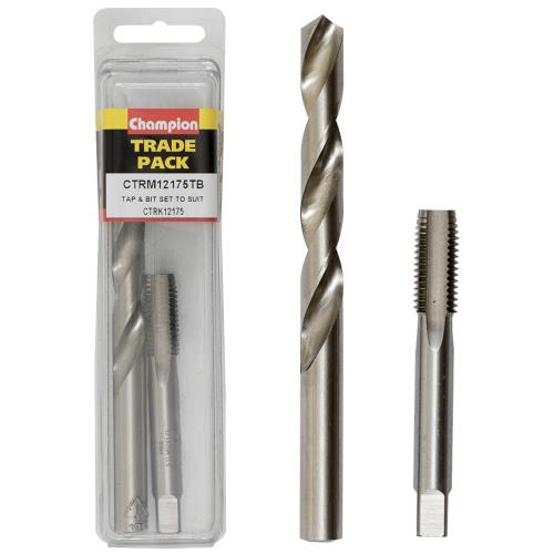 Champion Tap & Drill Bit Refills – M12 x 1.75mm -2pk