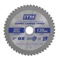 ITM 135mm Sheet Metal Cutting Blade Cermet CarbideTipped 50T