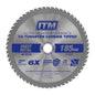 ITM 185mm Sheet Metal Cutting Blade Cermet CarbideTipped 60T