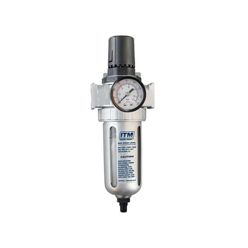 ITM 1/2in Filter Regulator - Heavy Duty Auto Drain