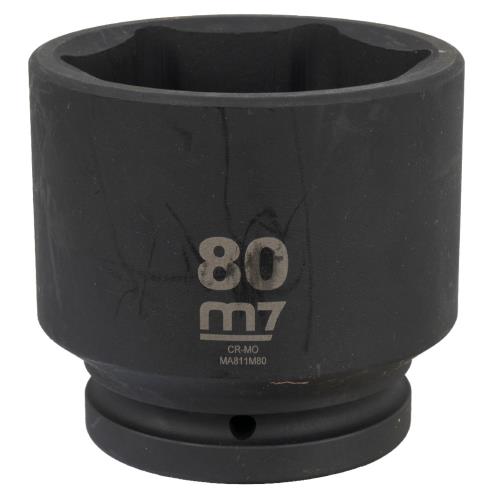 M7 Impact Socket 1in Dr.80mm