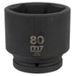M7 Impact Socket 1in Dr.80mm