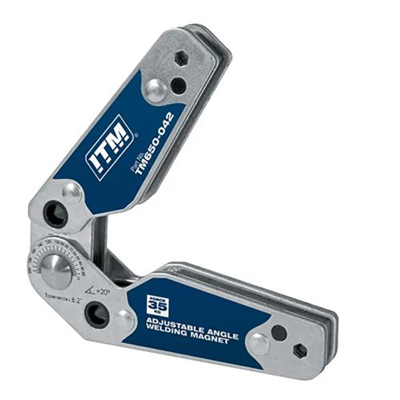 ITM Inside & Outside Adj Angle Welding Magnet 35kgForce 30mm