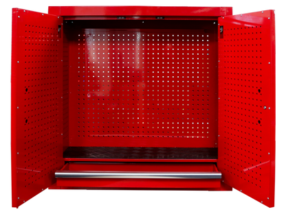 T&E 32" Wall Cabinet w/ Ball Bearing Drawer (Red)