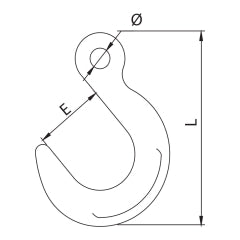 ITM G80 Eye Foundry Hook-20mm Chain