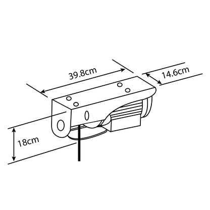 ITM Electric Hoist, Pro Wire Hoist, 250/500kg, 6/12M Lift
