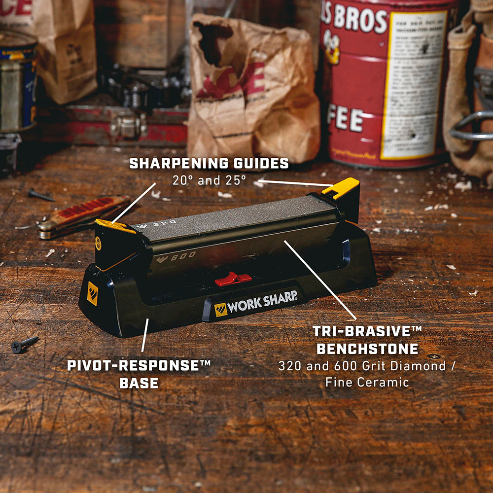 Worksharp Benchstone Knife Sharpener