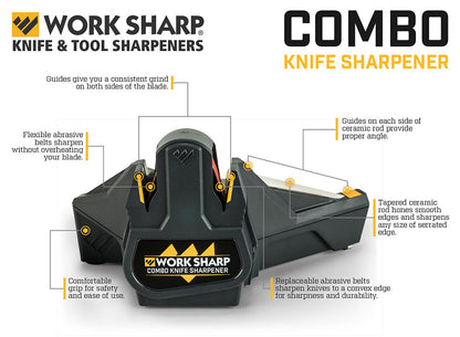 Worksharp Combo Knife Sharpener**