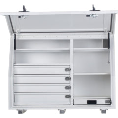KABoxes 1150 Series 4 Drawer 5 Shelves - White