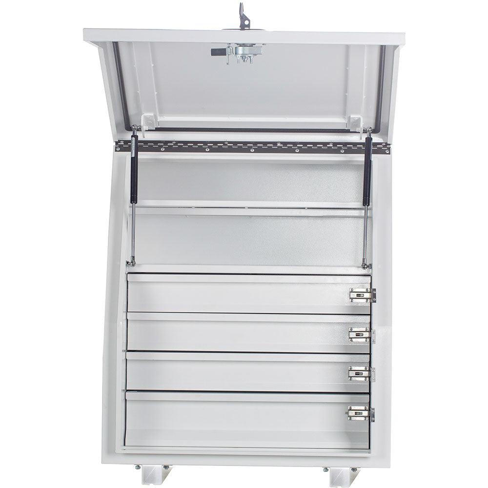 KABoxes 715 Series 4 Drawer 2 Shelves - White