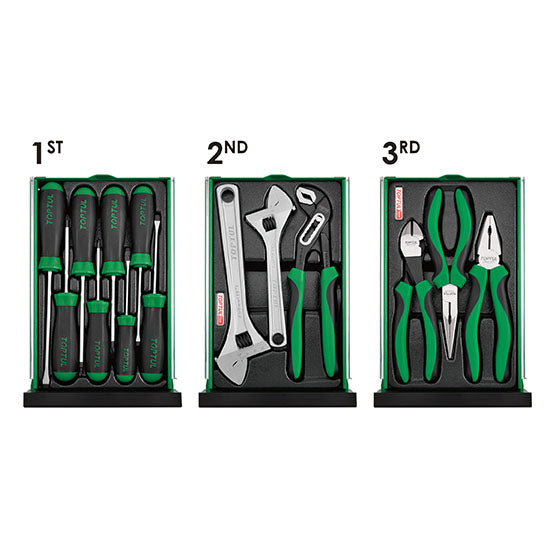Toptul Tool Kit 120Pce C/w 6 Drawer Tool Chest Toptul GCBZ120A